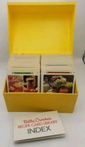 Vintage 1971 70s BETTY CROCKER Yellow Recipe Card Library Collection  CO... - $23.09