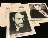 Joe Cocker “Night Calls” Album Release OrigmPress Kit w/Photos, Biography - $25.00