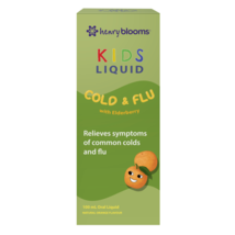 Henry Blooms Kids Liquid Cold &amp; Flu 100mL – Natural Orange - £66.34 GBP