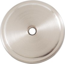 Stone Harbor Hardware Bi-Fold Closet Door Knob Backplate, 1-3/4&#39;&#39;, Satin Nickel - $4.95