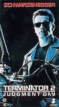 Terminator 2 Judgment Day VHS 1&#39;991 Arnold Schwarzenegger Vintage - £3.02 GBP