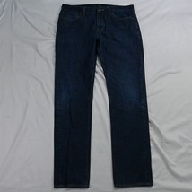 J.CREW Driggs 32 x 32 Slim Dark Wash Denim Jeans - £16.77 GBP