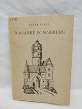 German 700 Jahre Ronneburg Peter Niess Book - £22.21 GBP