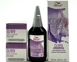 Wella Color Fresh 0/89 pH 6.5 Silver Semi-Permanent Color 2.5 oz-2 Pack - $18.76