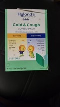 Hyland’s Natural Kids Cold &amp; Cough Day/Night Combo Pack 4oz Per Bottle B... - £8.17 GBP