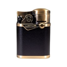 Lotus - Winston Four Flame Table Lighter BRASS - T1200 WINSTON - $47.52