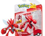 Pokemon Shiny Red Scyther Battle Feature Figure New in Package - £19.88 GBP