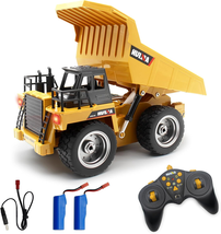 Remote Control Dump Truck 2.4Ghz 4WD RC Truck 6 Channel Mine Construction - $74.24