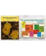 2 Vtg Country Music Song Books-Guitar Organ Vocals-Yellow Rose Texas/Gol... - $18.69