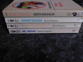 Silhouette Romance Greeta Kingsley lot of 4 Contemporary Romance Paperbacks - £3.75 GBP