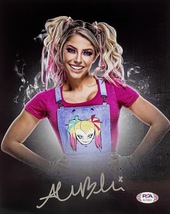 ALEXA BLISS Autographed Hand SIGNED 8x10 PHOTO Wrestling WWE PSA/DNA CER... - £70.48 GBP
