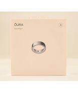 *Oura Ring Generation 4 Size 6 Smart Ring Silver - $249.99