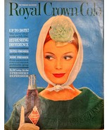Royal Crown Cola Refreshing Soda Taste Beverage 1961 Vintage Print Ad - $184.61 MXN