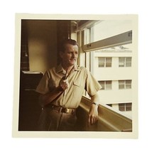 Vtg 1960&#39;s Photos U.S. Navy Soldier Smoking Pipe Pearl Harbor Hawaii Christmas - £7.42 GBP