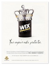 WIX Filters Your Engine&#39;s Noble Protector 2007 Full-Page Print Magazine Ad - £7.62 GBP