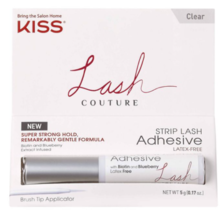 KISS Strip False Eyelash Glue Waterproof Eye Lash Extension Adhesive, Clear - £12.00 GBP