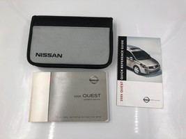 2005 Nissan Quest Owners Manual Set with Handbook With Case OEM J03B41002 - $22.49