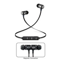 Bluetooth Isolation Earphones with Metal Magnet, Microphone &amp; Remote - £36.45 GBP