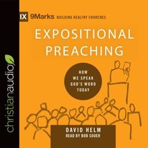 New DAVID R HELM Expositional Preaching AUDIOBOOK Building Healthy Churc... - £42.03 GBP