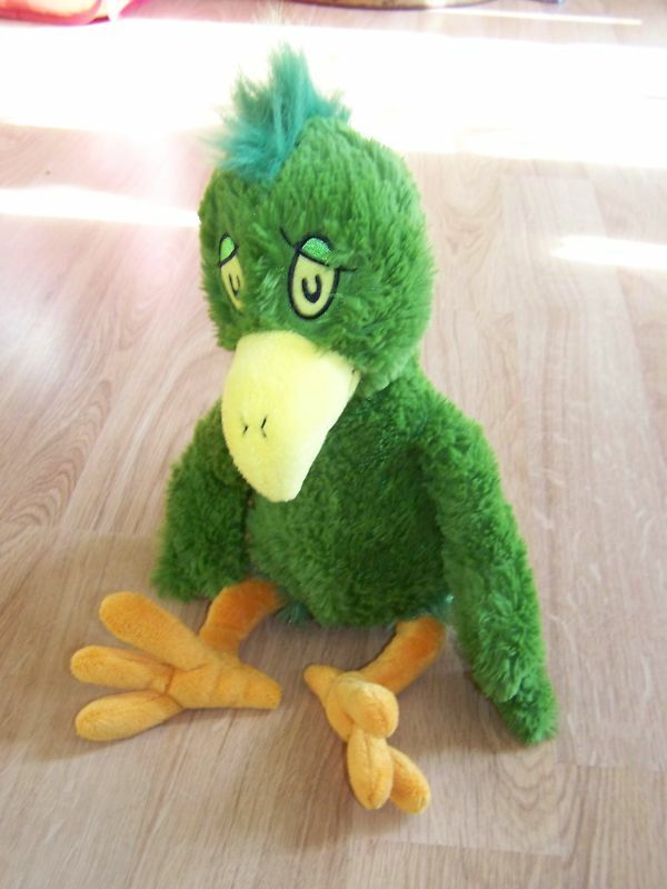 Primary image for Dr. Seuss Oh Say Can You Say Green Bird Plush Kohl's Cares for Kids Animal EUC