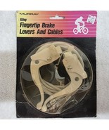 Vintage Murray Alloy White Fingertip Brake Levers And Cables 80s 90s BMX... - $998.33 MXN