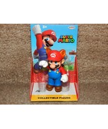 New! Raccoon Mario Super Mario Jakks Pacific Figure Free Shipping - £9.34 GBP