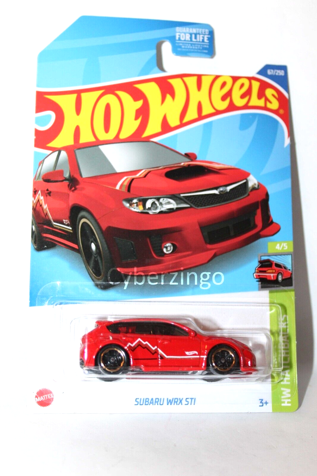 Primary image for Hot Wheels 1/64 Subaru WRX STI Diecast Model Car NEW IN PACKAGE