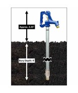 Lead Free 4 Ft. Frost Proof Yard Hydrant 6.25 Ft. Length 4 Ft Bury Depth... - $110.03