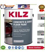 Comprehensive 1-Gallon Silver Gray Concrete &amp; Garage Floor Paint - Easy ... - $95.03