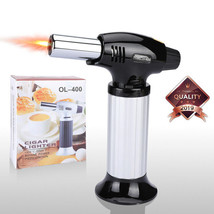 Cooking Torch Refillable Kitchen Butane Culinary Burner Creme Brulee Fla... - £25.81 GBP