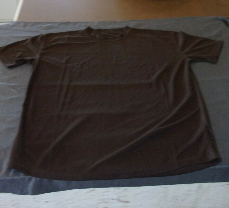 NEW DARK BROWN GREAT UK BRITAIN ARMY MILITARY SHIRT VENTED MOISTURE WICKING XL Item image 3