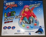 32&quot; MULTI-COLOR LIGHTS SNOW TUBE LED Epic Xtreme Child Kids Tween Winter... - $35.59