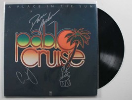 Pablo Cruise Band Signed Autographed &quot;A Place in the Sun&quot; Record Album - £31.96 GBP