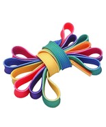 set of 2 shoelaces, Rainbow, 100 cm - $39.99