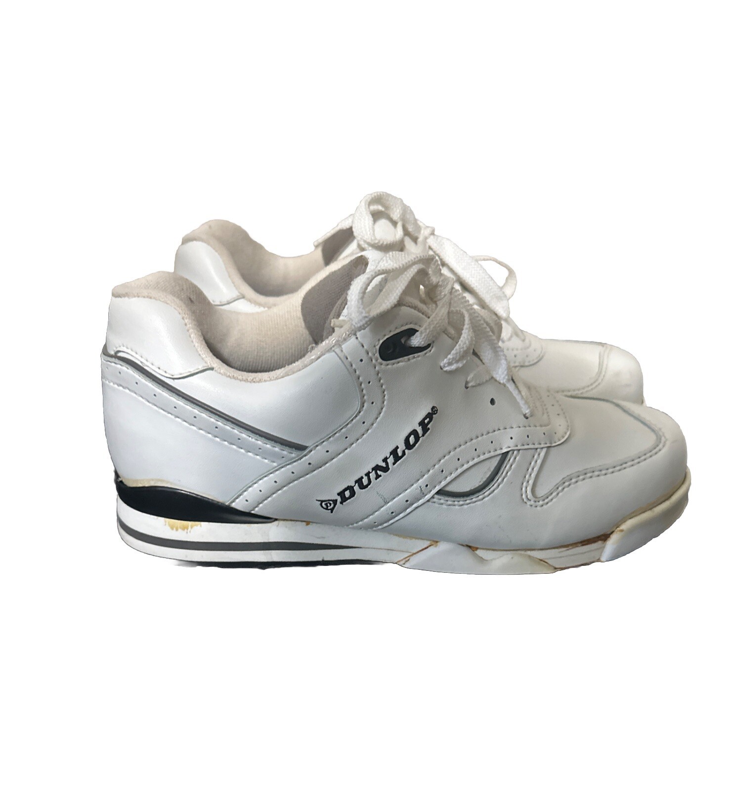Dunlop MENS GOLF SHOES Sz 8 DUNLOP CLASSIC WHITE MODEL M2800A - $15.49