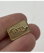 WETA Lapel Pin Washington DC Radio Station Classical Music FM Gold Color - $8.00