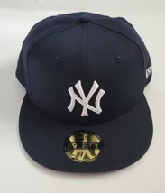 New York Yankees New Era 5950 Fitted Hat Adult Size 7 1/2 - £31.69 GBP