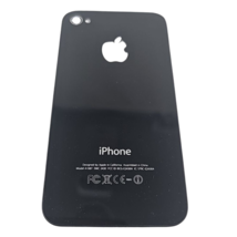 Black Glass Back Door Replacement Housing Cover for Apple iPhone 4s A1387 OEM - £5.01 GBP