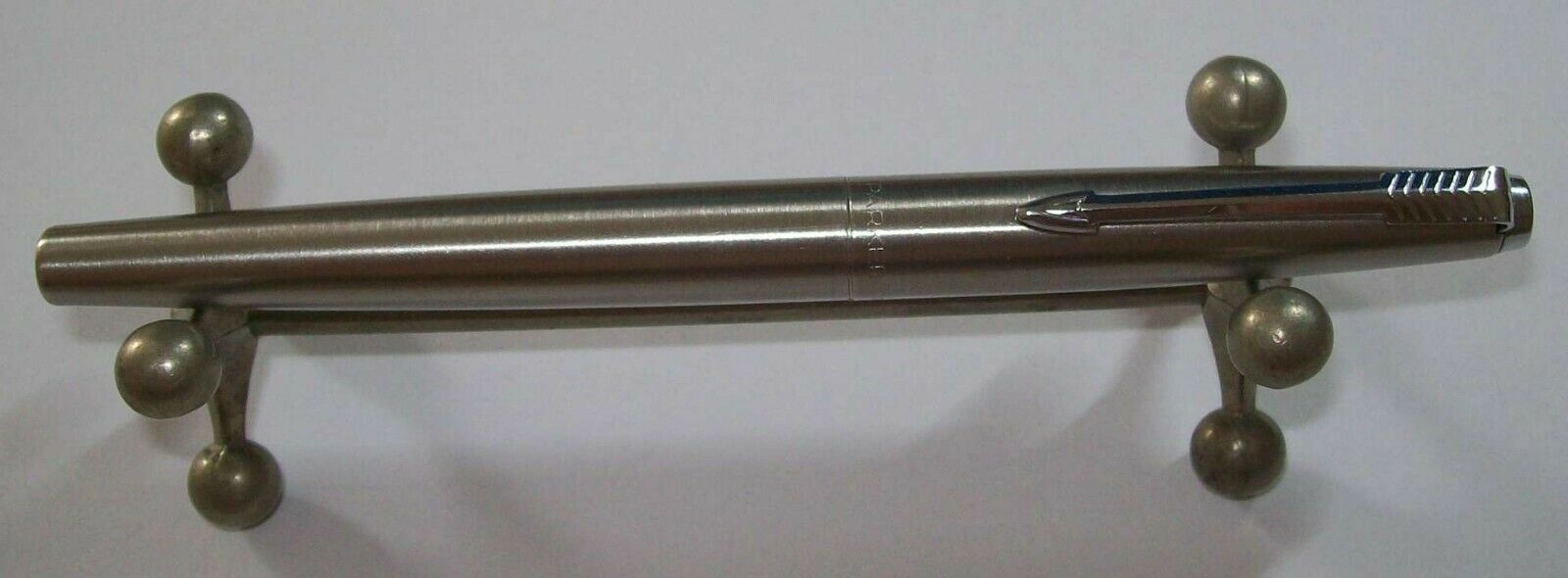 Parker 15 Stainless Steel CT Flighter vintage fountain pen 1980s - $40.50