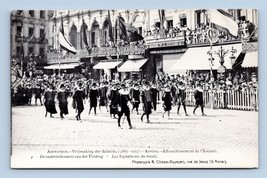 1913 Emancipation Parade Antwerp Belgium UNP DB Postcard P6 - £3.87 GBP