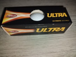 Wilson Ultra 500 Distance Golf Balls - 3Pack - White Golf Balls - $17.35