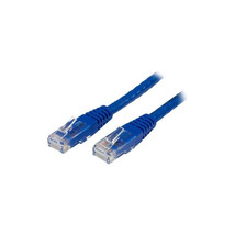 Startech.Com C6PATCH7BL 7FT Blue CAT6 Ethernet Cable Delivers Multi Gigabit 1/2. - £25.11 GBP
