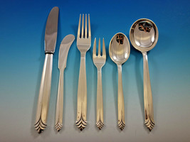 Tropic AKA #37 by Evald Nielsen Sterling Silver Flatware Set Service 48 pcs - £3,520.70 GBP