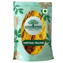Hartaal Yellow - Hartal Pili - Hartaal yellow -Raw Herbs-Jadi Booti-Single herbs - £15.30 GBP+