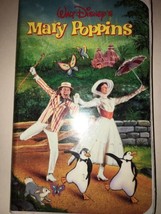 Mary Poppins Walt Disney Vhs #023 Clamshell Rare Collectible Vintage - £5.89 GBP
