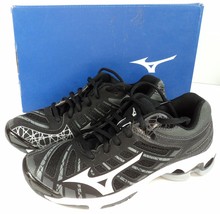 Women&#39;s Muzino Wave Voltage - Size 6.5 - Black Indoor Volleyball Shoes - £57.99 GBP