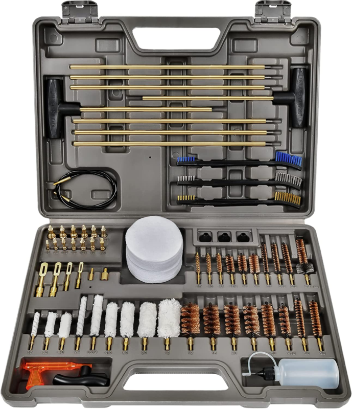 Universal Cleaning Kit with All Brass High-End Brushes, Jags, Reinforced... - $132.98