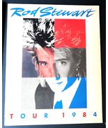 Vtg Rod Stewart Tour 1984 Concert Program Camoflauge - €17,22 EUR