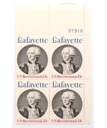 United States Stamps Block US #1716 1977 Marquis de Lafayette - £3.13 GBP