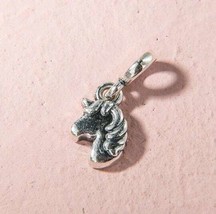 2019 Me Collection Sterling Silver My Magical Unicorn Mini Dangle Charm  - $7.80